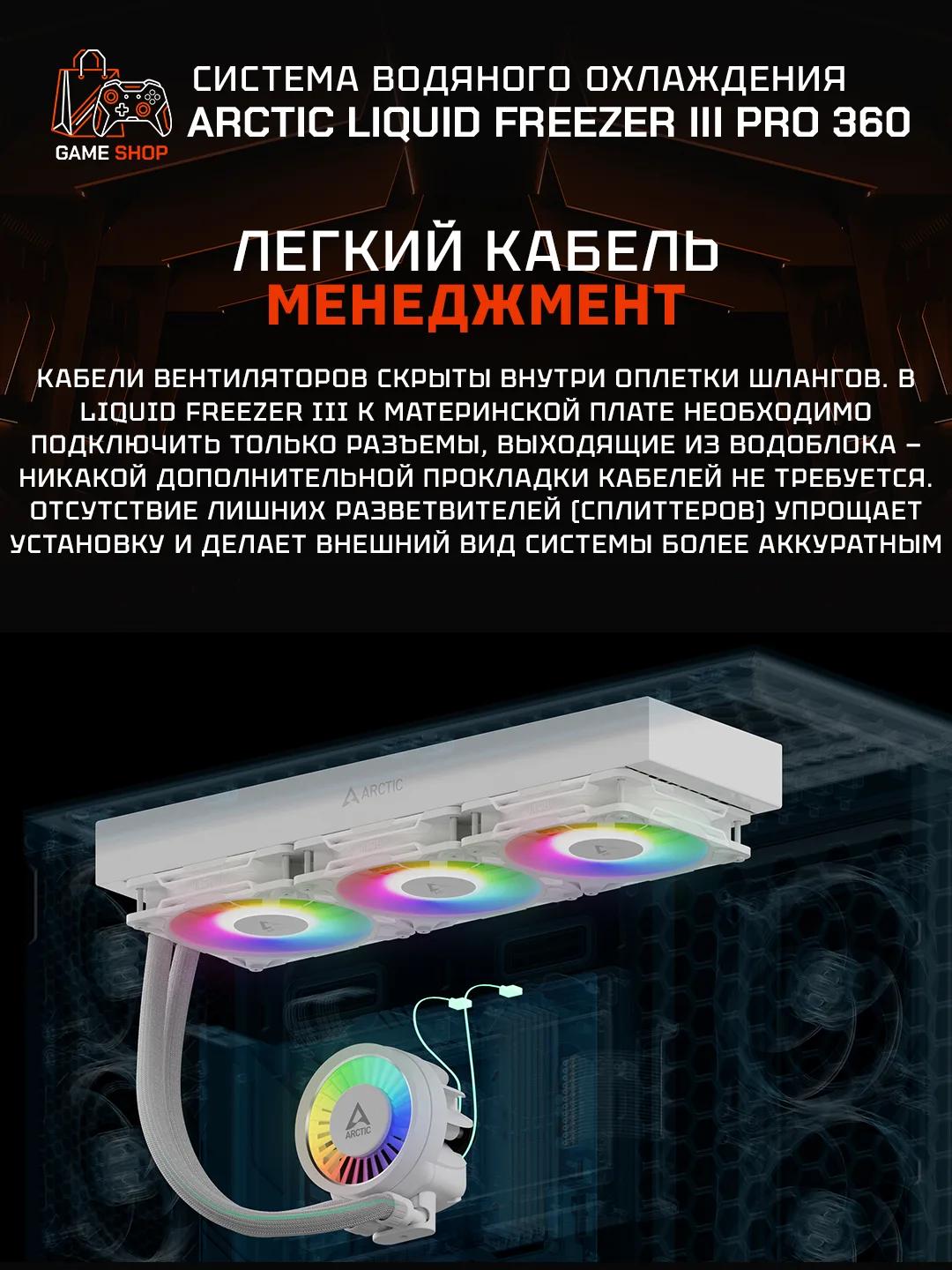Liquid Freezer III Pro 360 A-RGB (White) - ACFRE00188A - 6