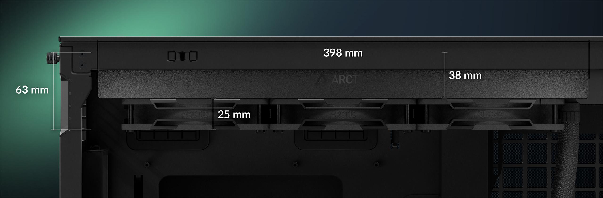 Arctic Liquid Freezer III Pro 360 (Black) — фото 8