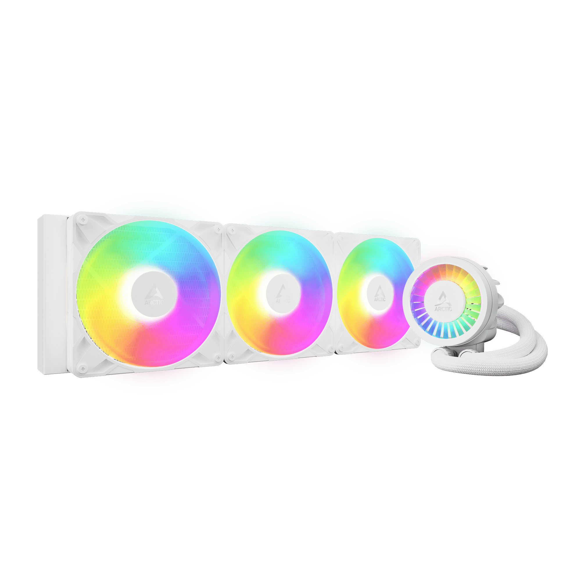 Arctic Liquid Freezer III Pro 420 A-RGB (White) — фото 3