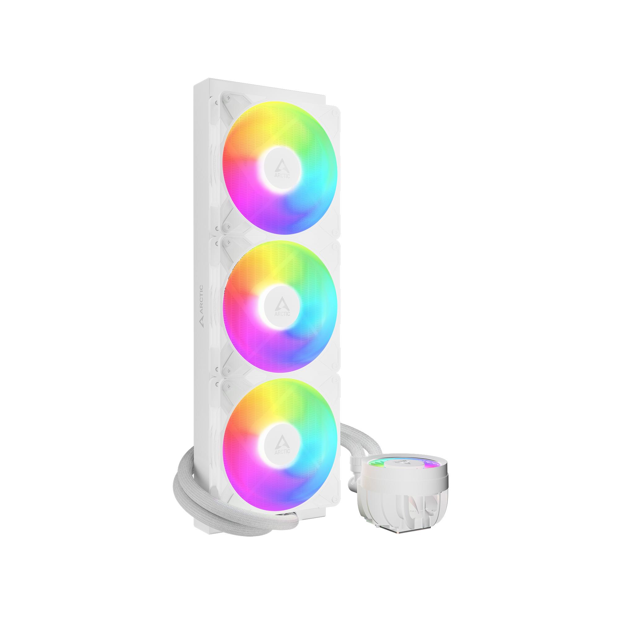Arctic Liquid Freezer III Pro 420 A-RGB (White) — фото 4