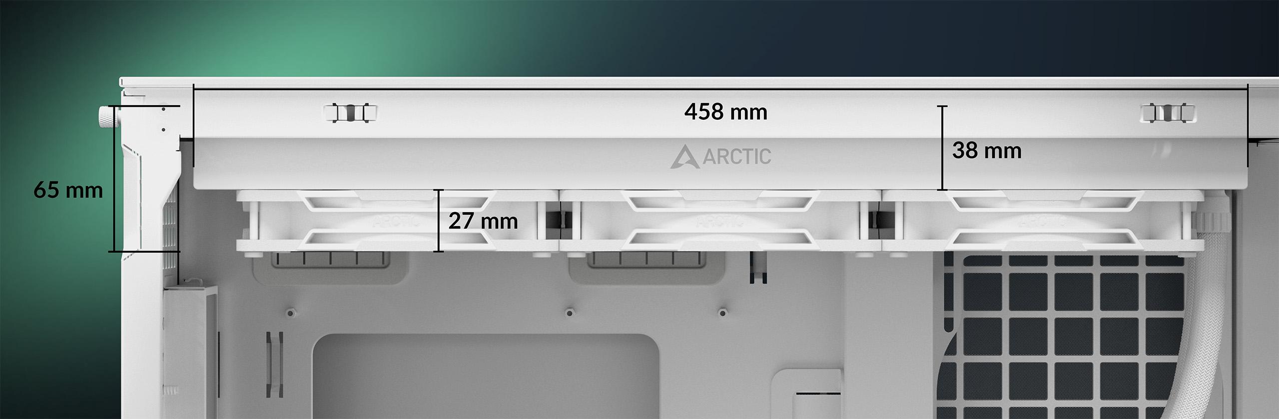 Arctic Liquid Freezer III Pro 420 A-RGB (White) — фото 7
