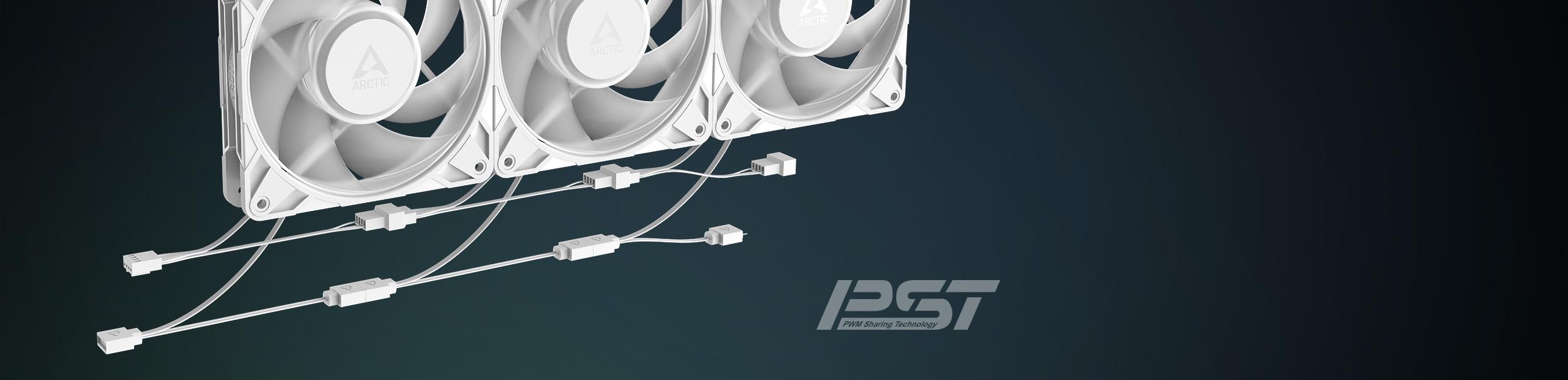 Arctic P12 Pro A-RGB (White) — 3 Pack — фото 4