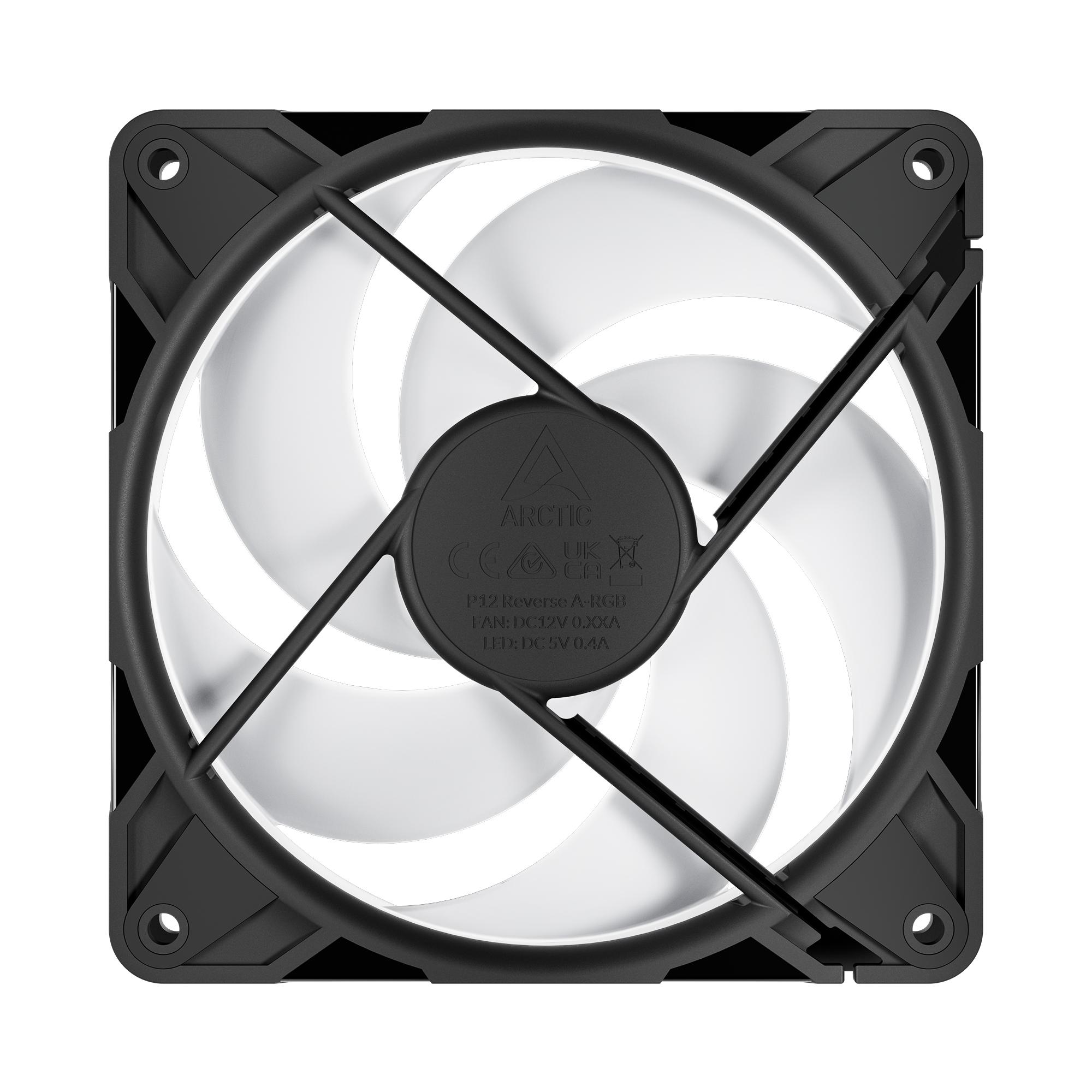 Arctic P12 Pro Reverse A-RGB — 3 Pack — фото 3