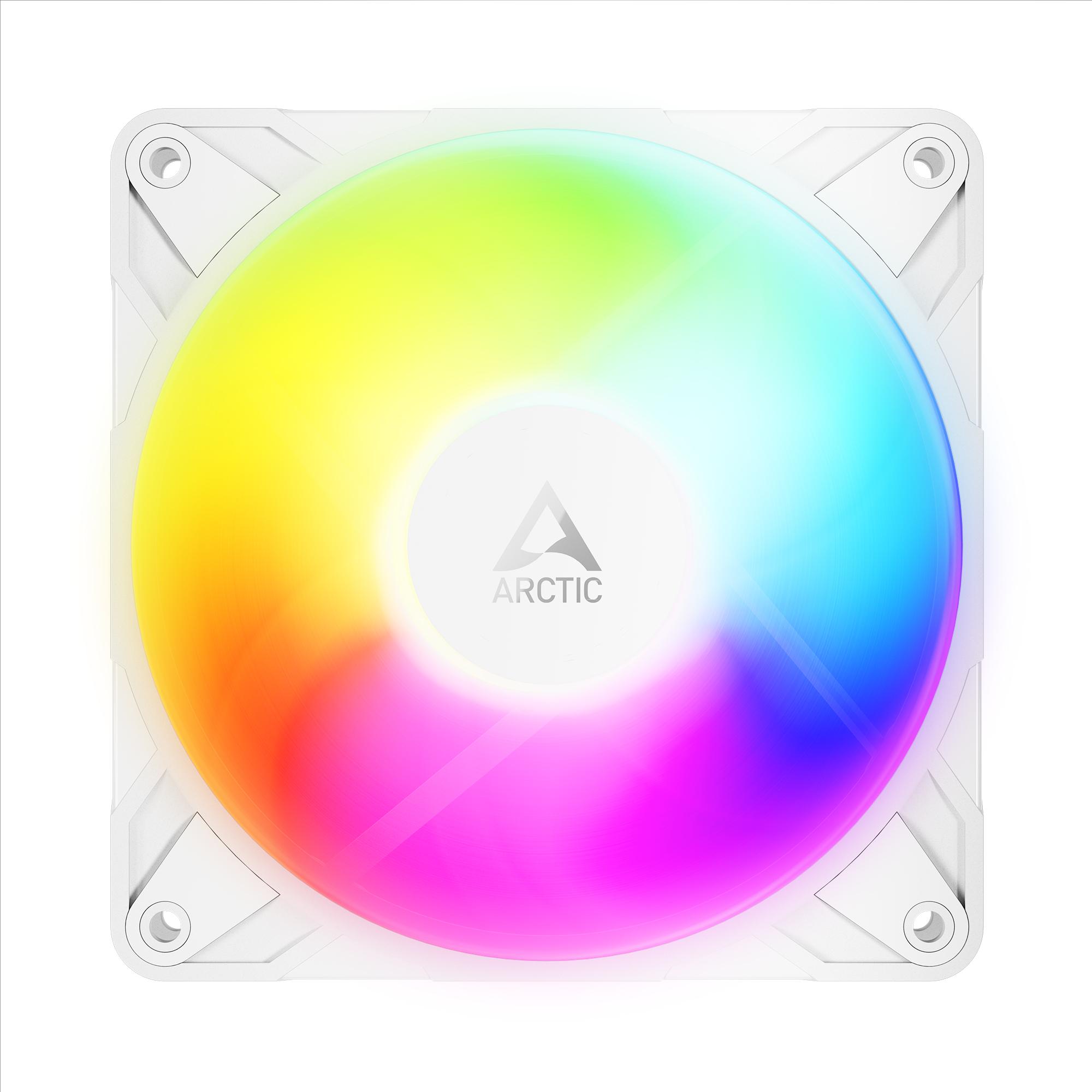 Arctic P12 Pro Reverse A-RGB (White) — 3 Pack — фото 6