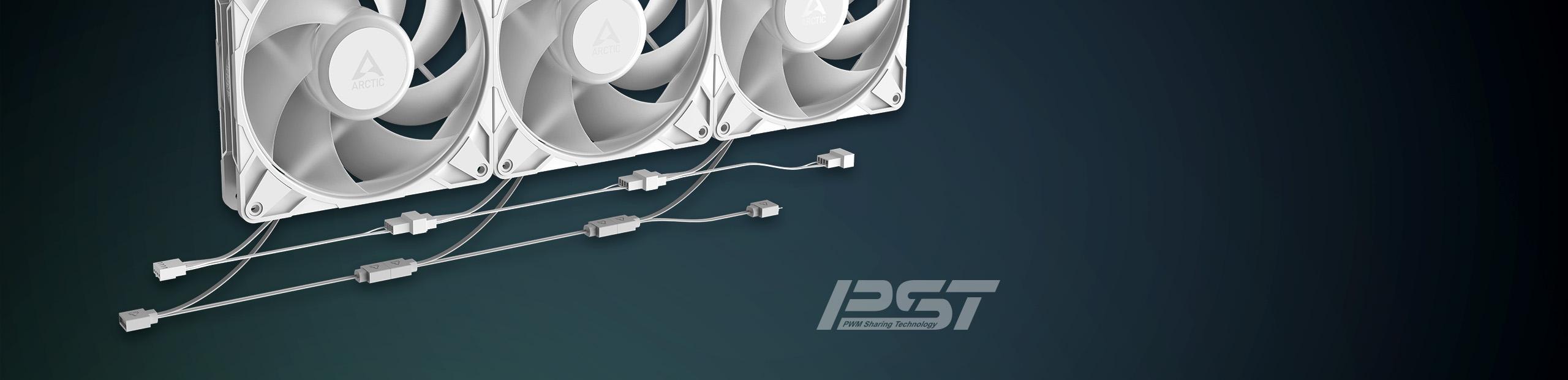 Arctic P14 Pro A-RGB (White) — 3 Pack — фото 4